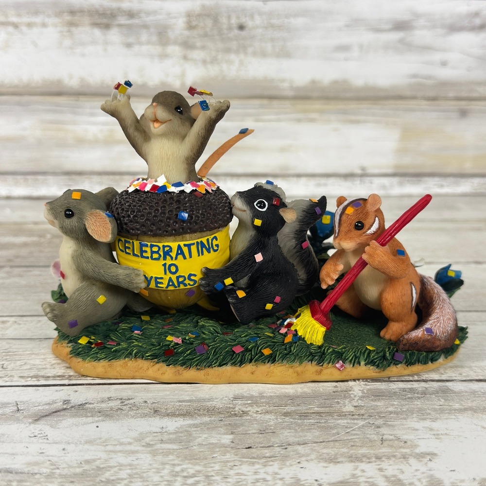 Charming Tails Friendship Is The Reason‎ To Celebrate 10 Years Figurine 98/307